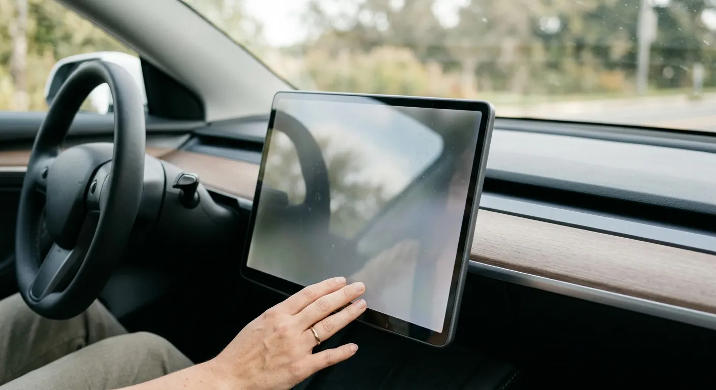 Matte vs Tempered-Glass Tesla Screen Protector
