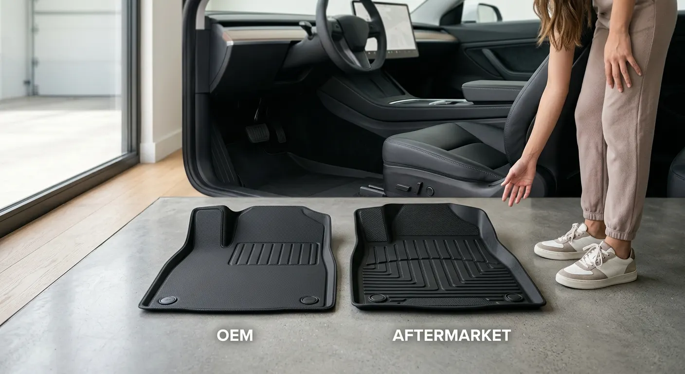 OEM vs Aftermarket Tesla Floor Mats: Which Is Worth It?